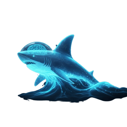 Shark AI hero illustration